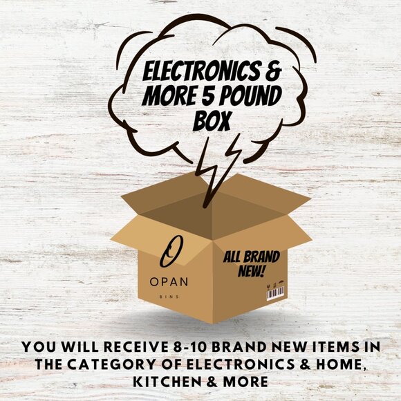 Support Our Show: Electronics & More 5 Pound Surprise Box - Picture 1 of 2